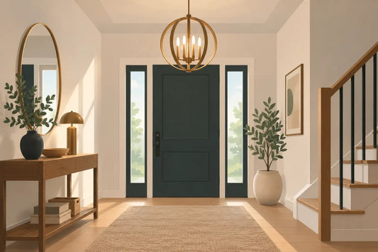 Statement Lighting for Entryways That Feels Right
