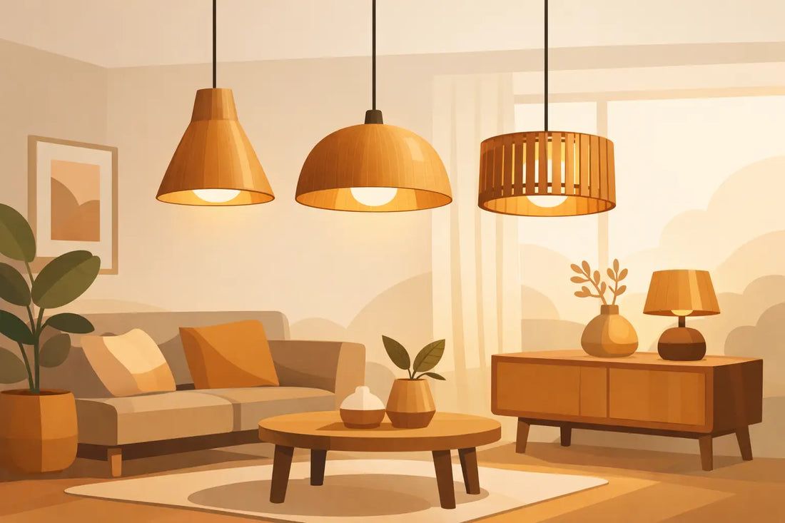 Timber Light Shades for Warm, Considered Rooms