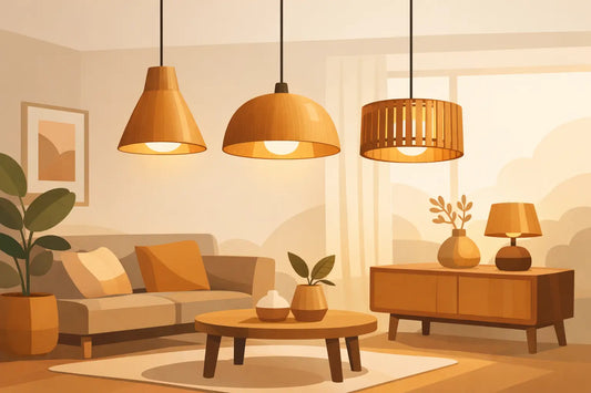 Timber Light Shades for Warm, Considered Rooms