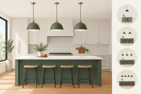 How Many Pendants Over Island? Get the Scale Right