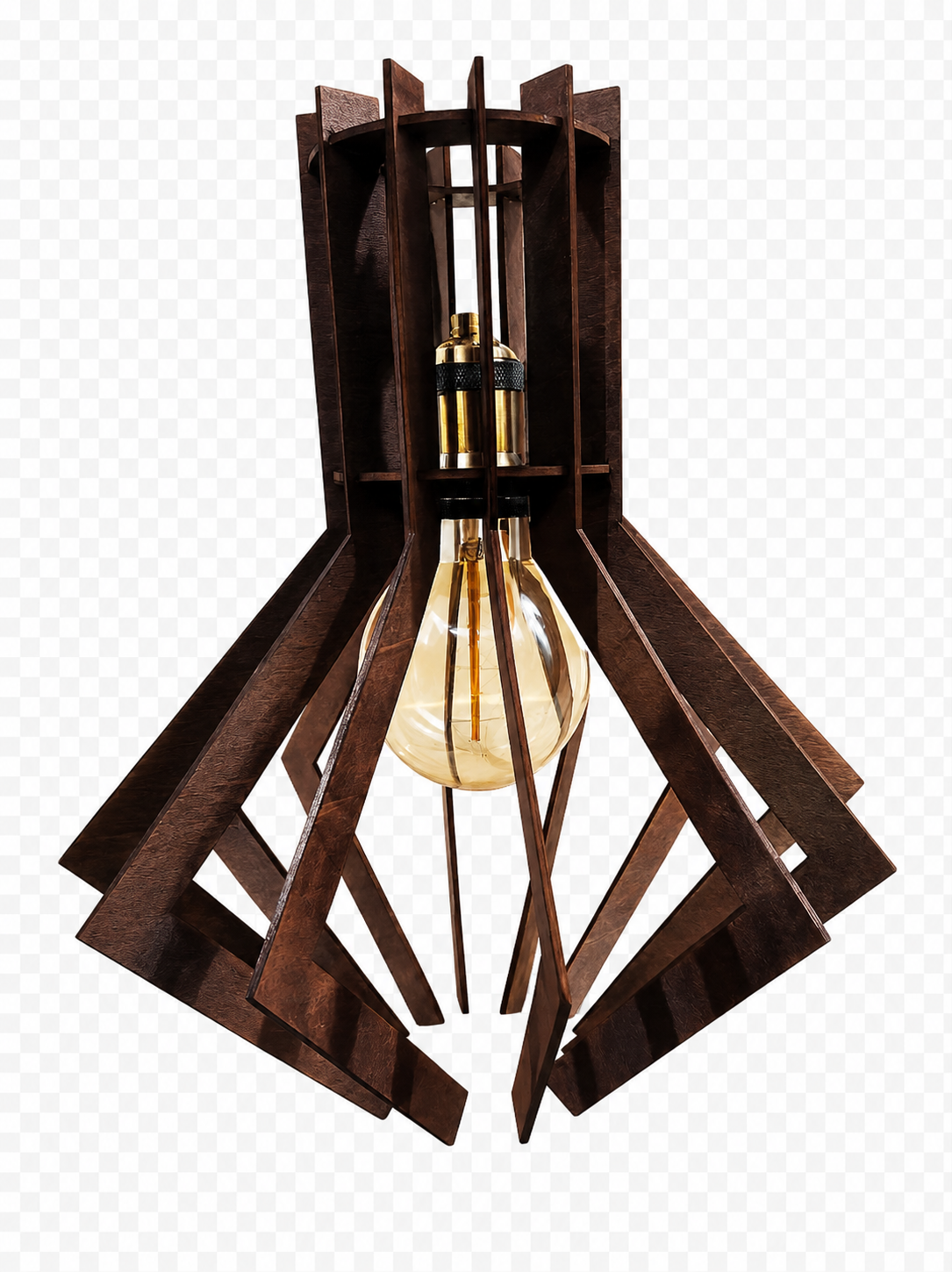 Architect Pendant Light Shade | Wooden Pendant Light Shade – Since Crafts