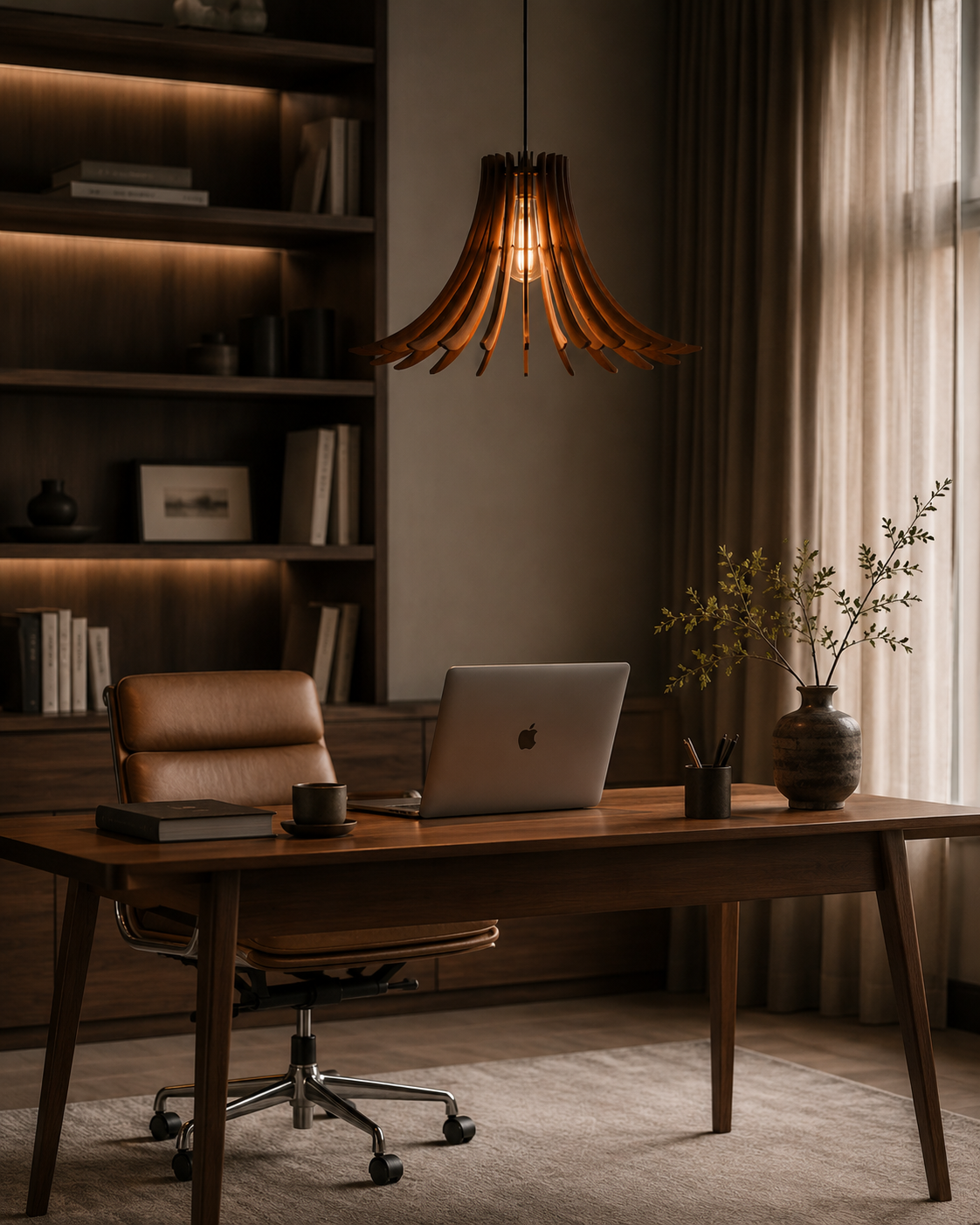 Halo Pendant Light Shade | Wooden Pendant Light Shade – Since Crafts