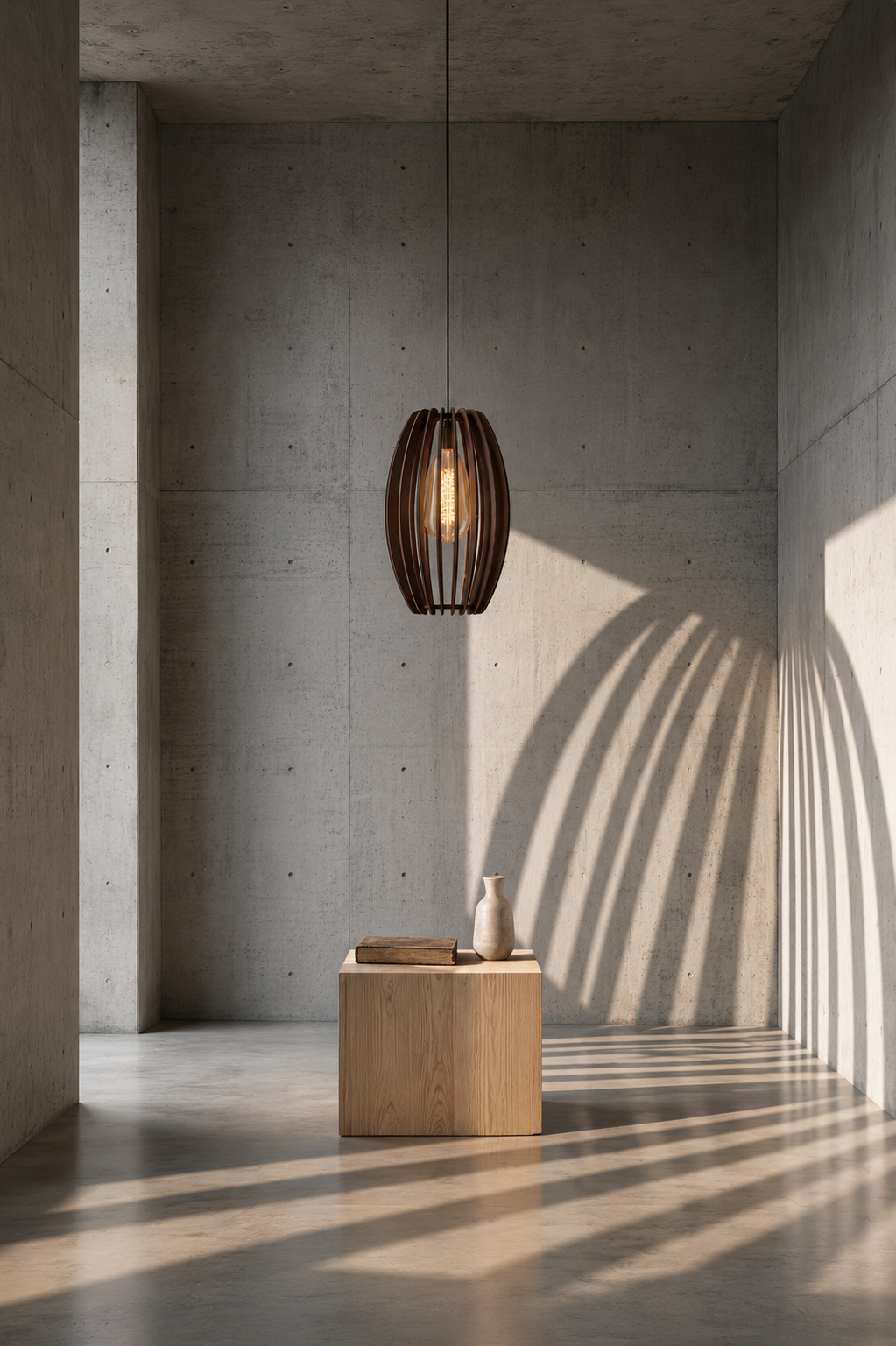 Apex high Pendant Light Shade | Wooden Pendant Light Shade – Since Crafts
