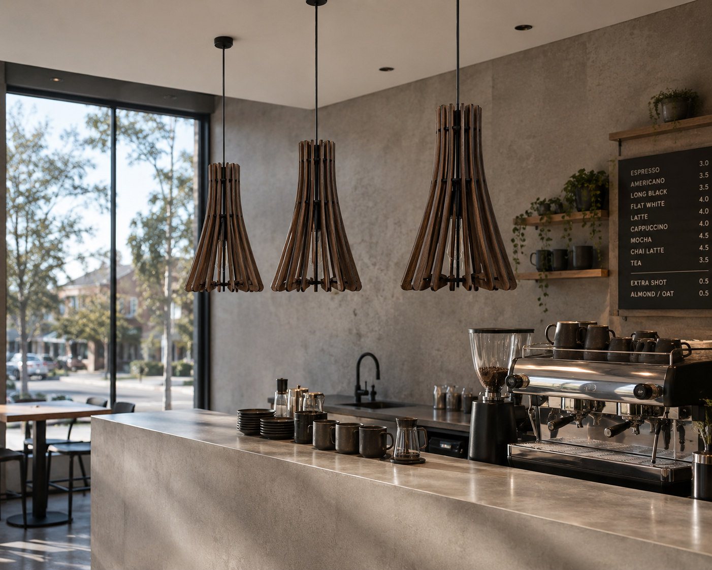 Organic Walnut Wooden Pendant Light | Wooden Pendant Light Shade – Since Crafts